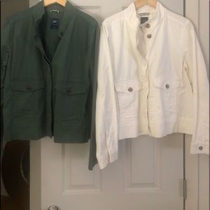 Sold!!! Womens Gap Khaki Swing Jackets